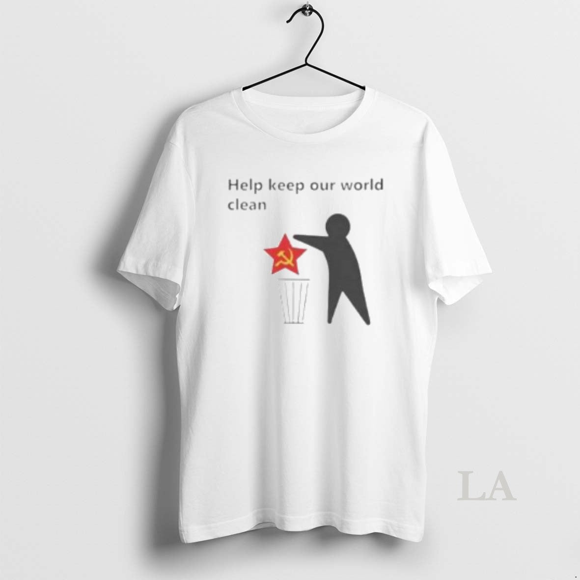 Original Help Keep Our World Clean Anti Communist Ornaments T-Shirts, Hoodie, Sweatshirt | InkNestWear.com