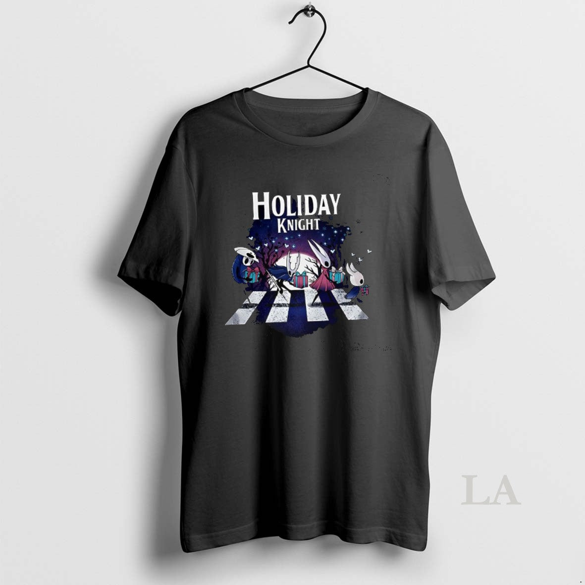 Original Holiday Knight Hollow Knight Character Cross The Road Christmas T-Shirts, Hoodie, Sweatshirt | InkNestWear.com