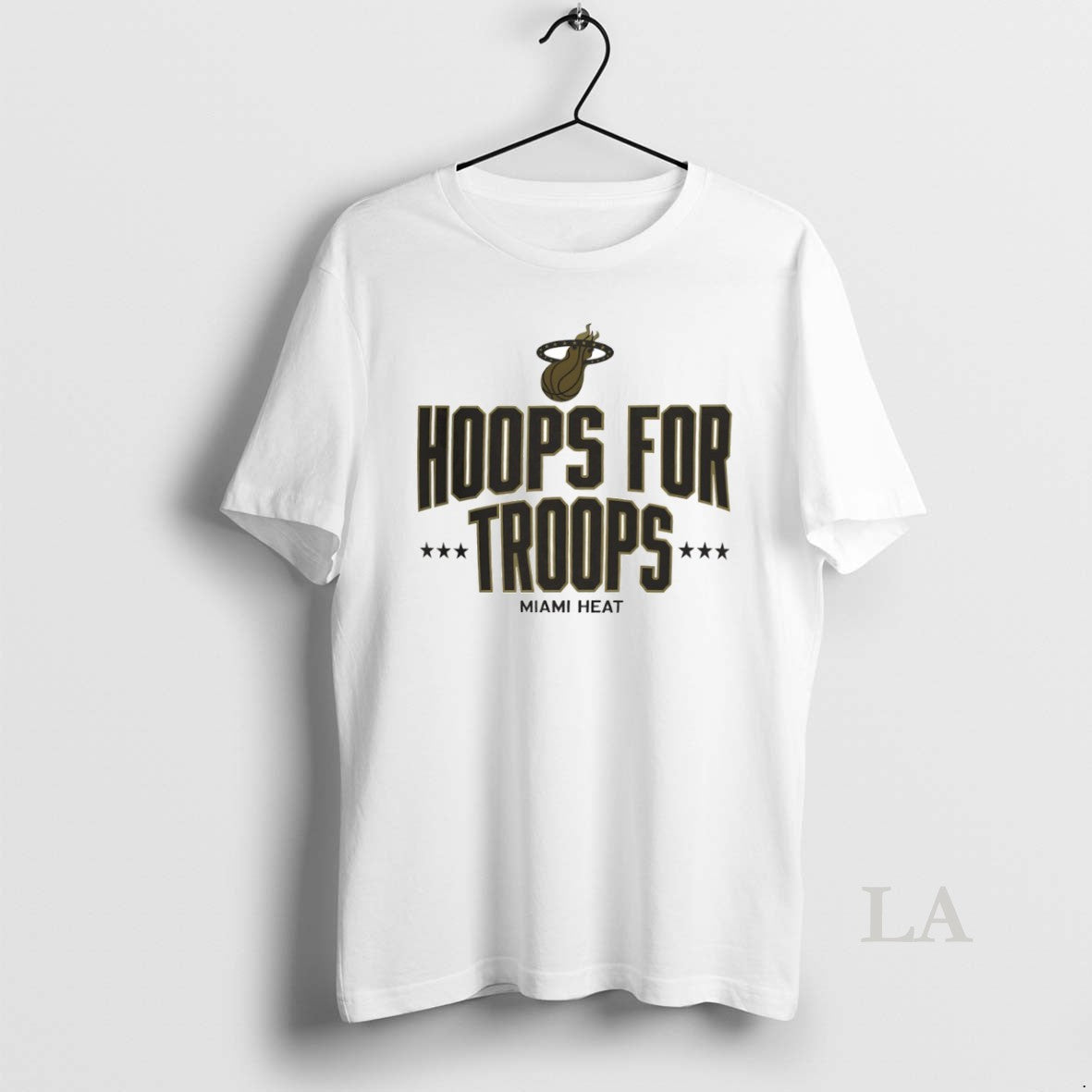 Original Hoops For Troops Miami Heat Basketball Circle T-Shirts, Hoodie, Sweatshirt | InkNestWear.com