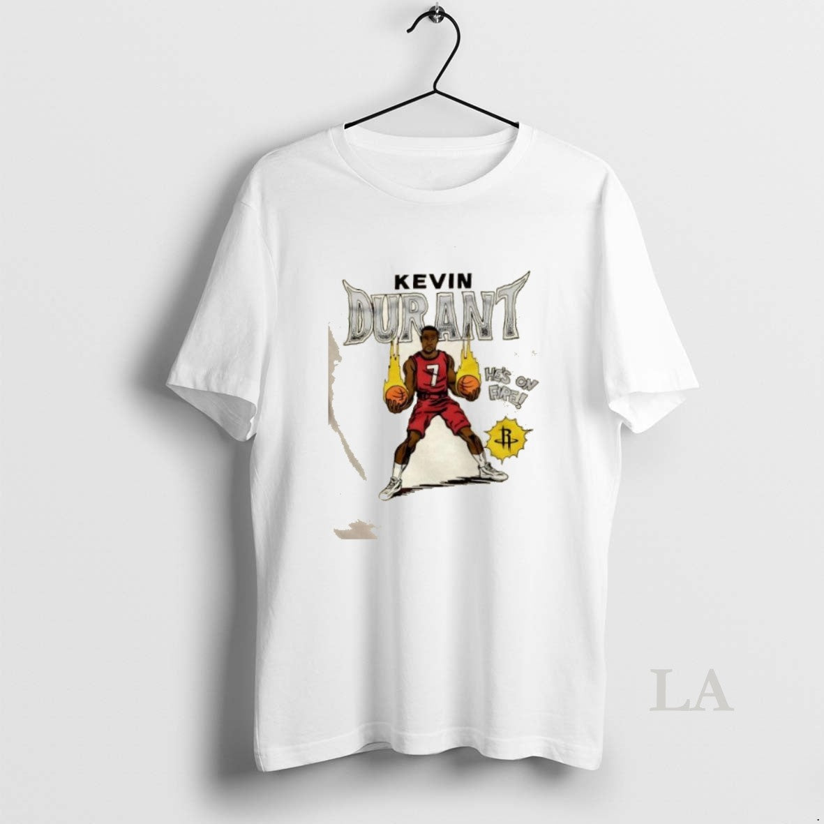 Original Houston Rockets Kevin Durant Hes On Fire Comic Book T-Shirts, Hoodie, Sweatshirt | InkNestWear.com