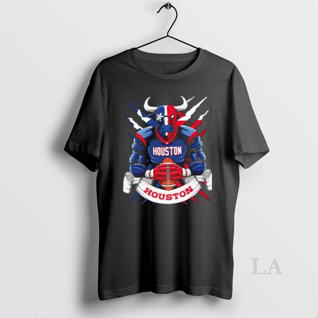 Original Houston Texans War Football Mascot T-Shirts, Hoodie, Sweatshirt | InkNestWear.com