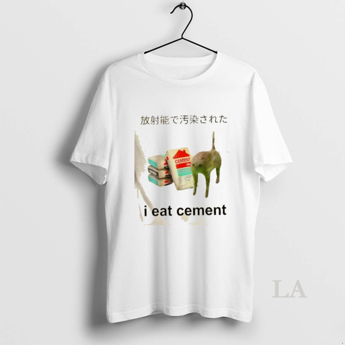 Original I Eat Cement Cat Japanese Meme Cat Oddly Specific Weird T-Shirts, Hoodie, Sweatshirt | InkNestWear.com