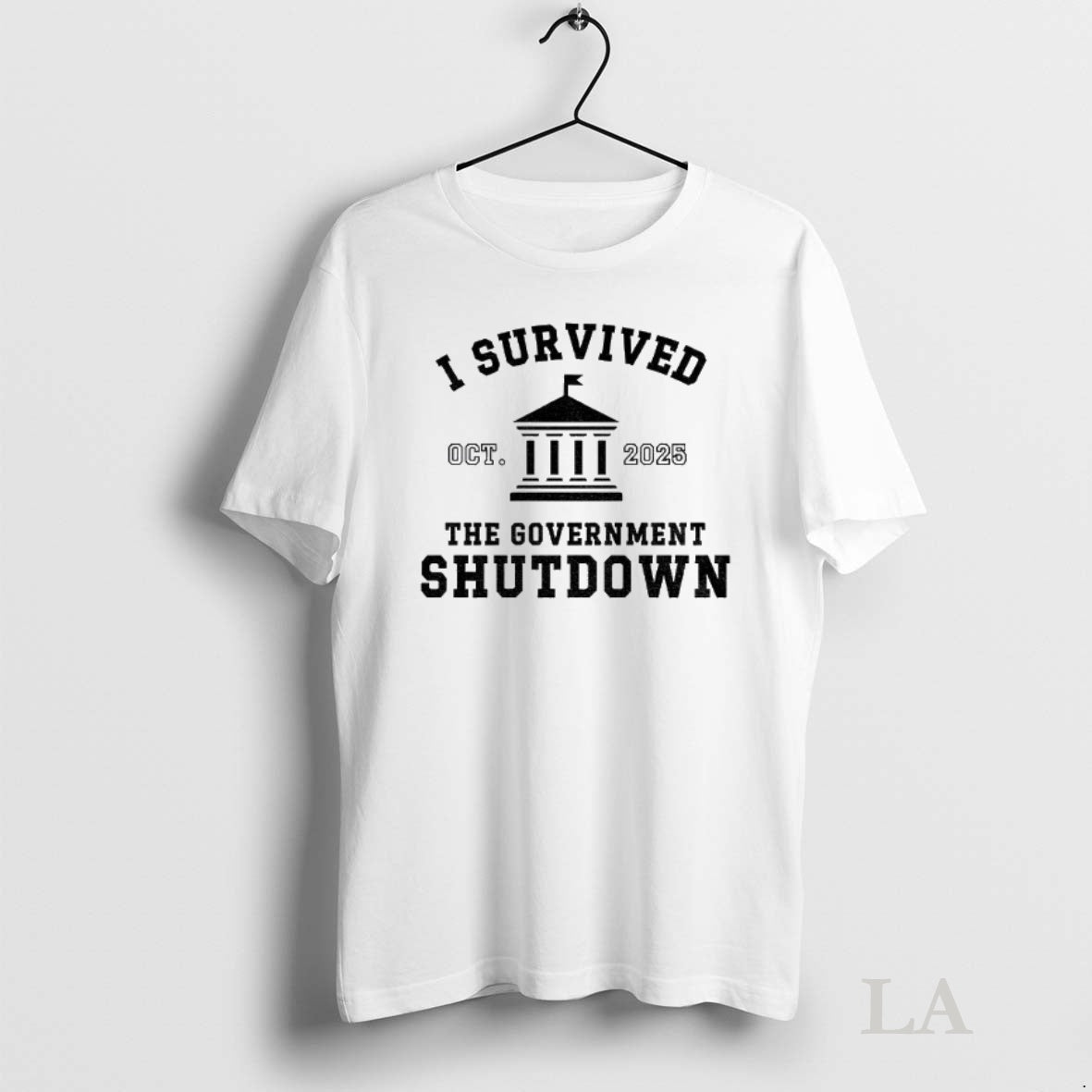 Original I Survived Government Shutdown 2025 October 2025 T-Shirts, Hoodie, Sweatshirt | InkNestWear.com