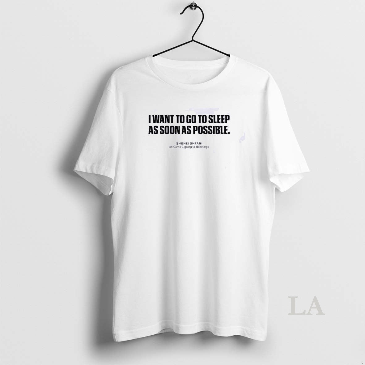 Original I Want To Go To Sleep As Soon As Possible Shohei Ohtani World Series T-Shirts, Hoodie, Sweatshirt | InkNestWear.com