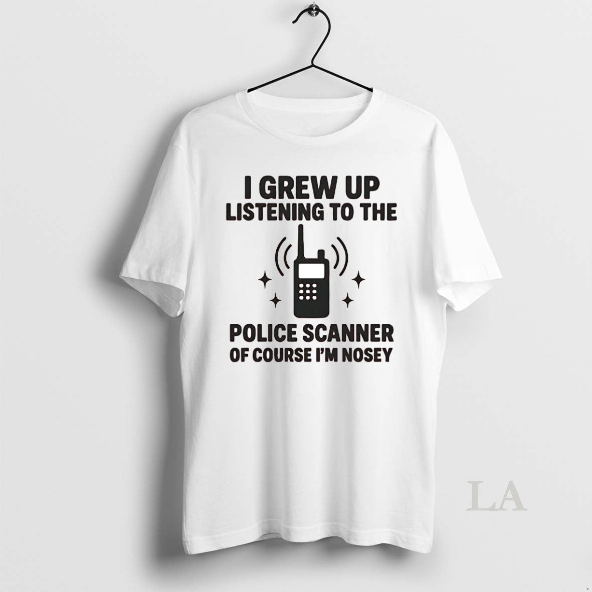 Original I Grew Up Listening To The Police Scanner T-Shirts, Hoodie, Sweatshirt | InkNestWear.com