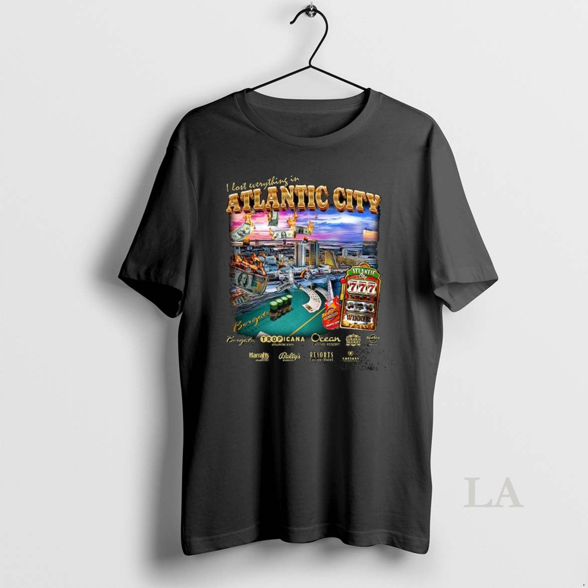 Original I Lost Everything In Atlantic City Dissipated T-Shirts, Hoodie, Sweatshirt | InkNestWear.com