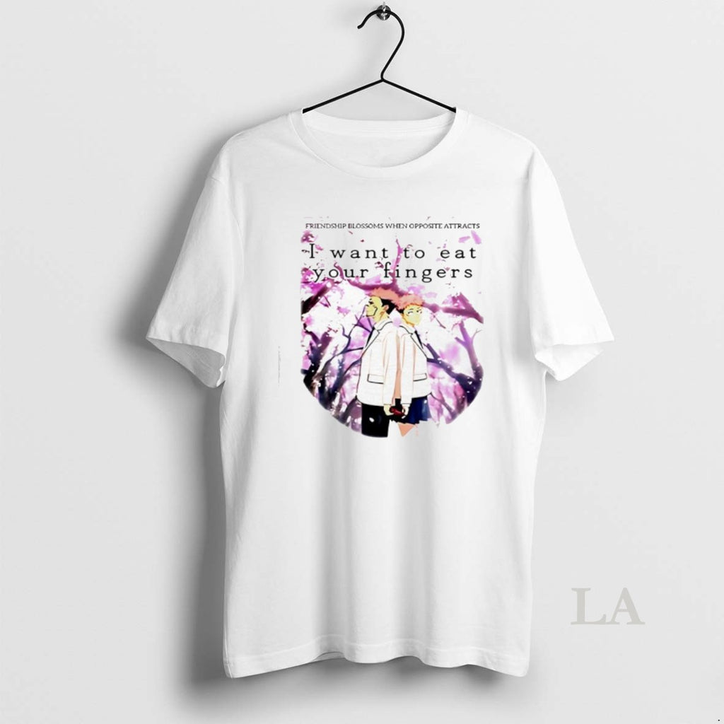 Original I Want To Eat Your Fingers Manga Series Jujutsu Kaisen T-Shirts, Hoodie, Sweatshirt | InkNestWear.com