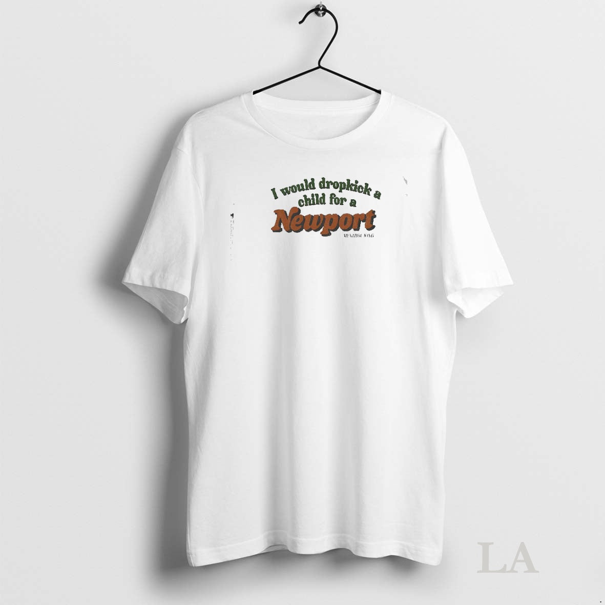 Original I Would Dropkick A Child For A Newport Menthol King T-Shirts, Hoodie, Sweatshirt | InkNestWear.com