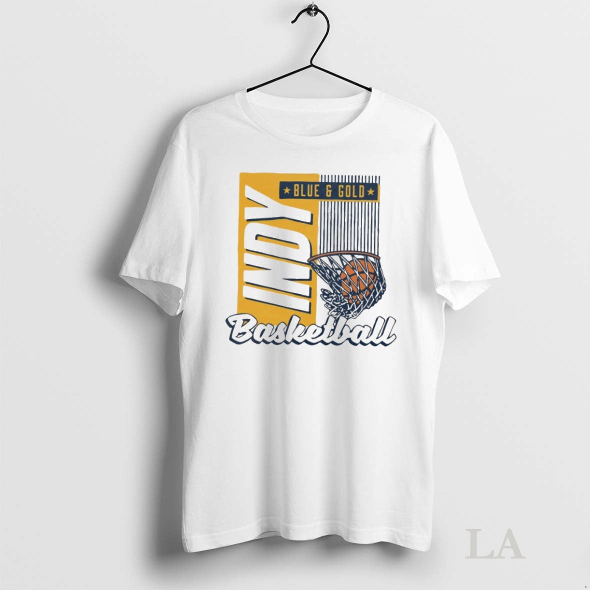 Original Indy Basketball Blue Gold T-Shirts, Hoodie, Sweatshirt