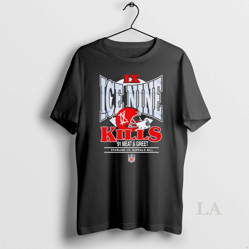 Original Ix Ice Nine Kills 91 Meat And Greet Straling Vs Buffalo Bill T-Shirts, Hoodie, Sweatshirt | InkNestWear.com