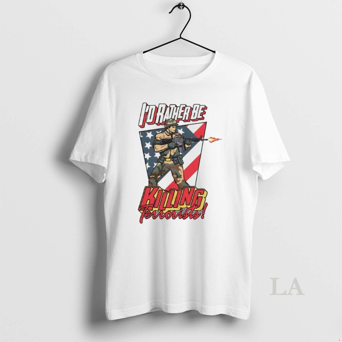 Original Id Rather Be Killing Terrorists T-Shirts, Hoodie, Sweatshirt | InkNestWear.com