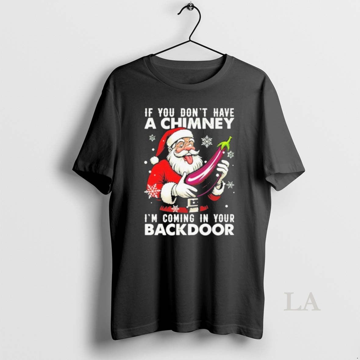 Original If You Dont Have A Chimney Im Coming In Your Backdoor Christmas Jumper T-Shirts, Hoodie, Sweatshirt