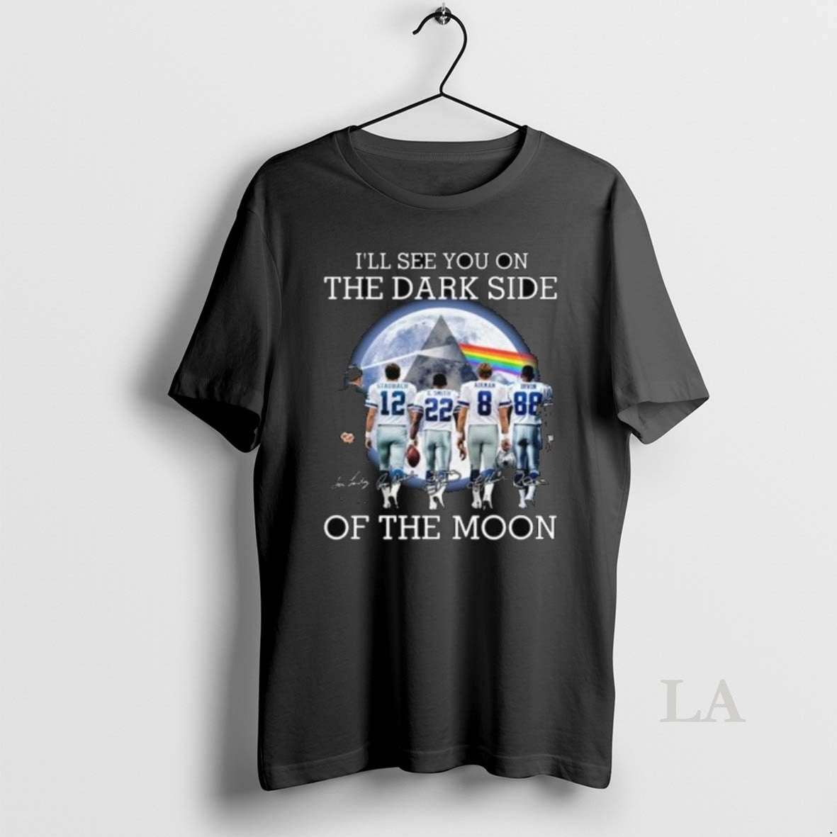 Original Ill See You On The Dark Side Of The Moon Dallas Cowboys Legends Signatures T-Shirts, Hoodie, Sweatshirt