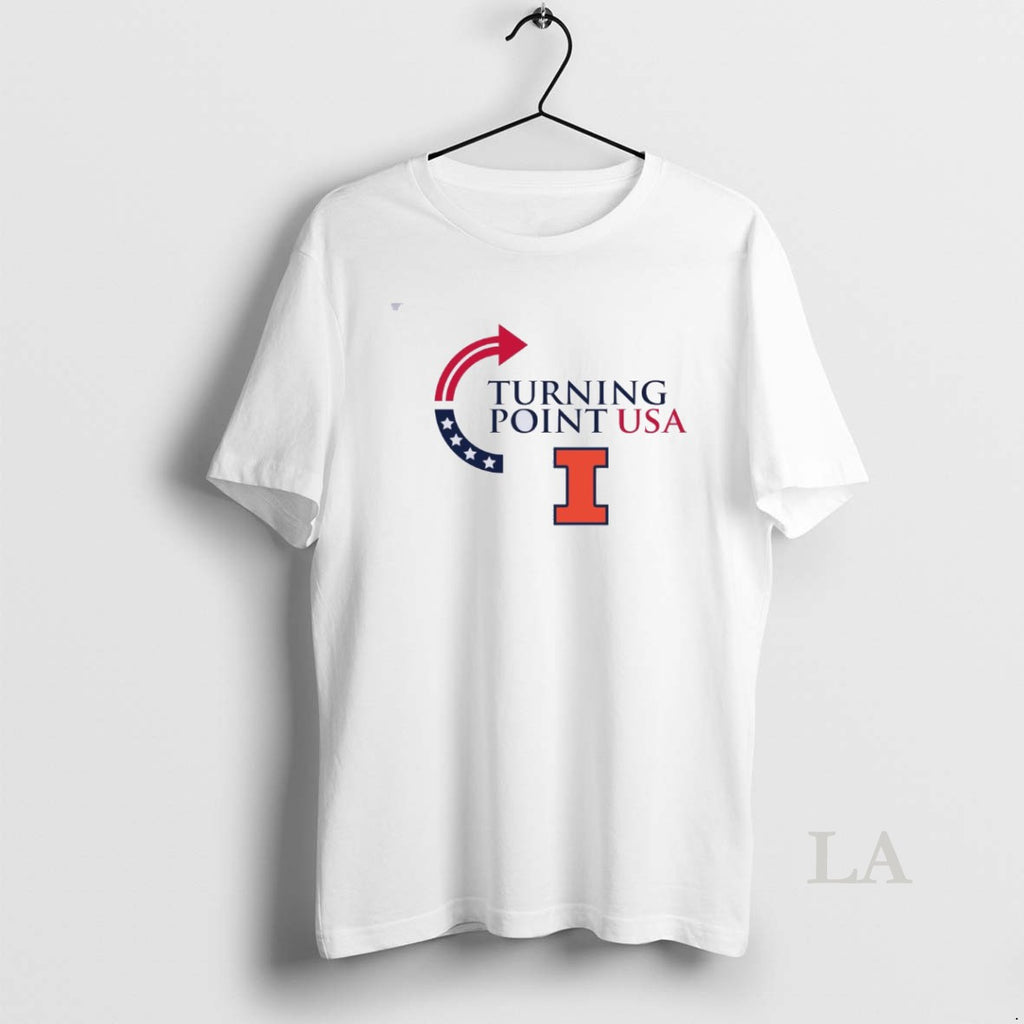 Original Illinois Fighting Illini Turning Point Usa T-Shirts, Hoodie, Sweatshirt | InkNestWear.com