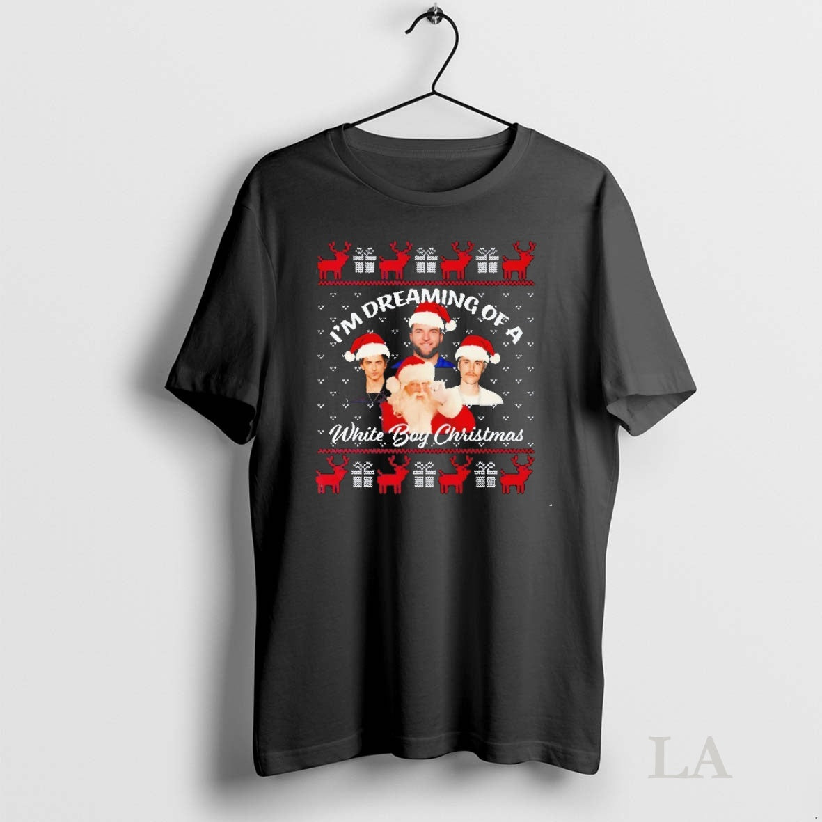 Original Im Dreaming Of A White Boy Christmas Ugly Christmas T-Shirts, Hoodie, Sweatshirt | InkNestWear.com