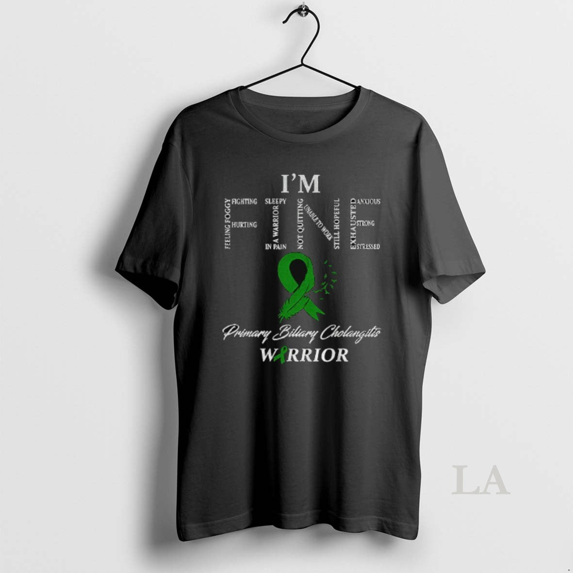Original Im Fine Primary Biliary Cholangitis Warrior T-Shirts, Hoodie, Sweatshirt | InkNestWear.com