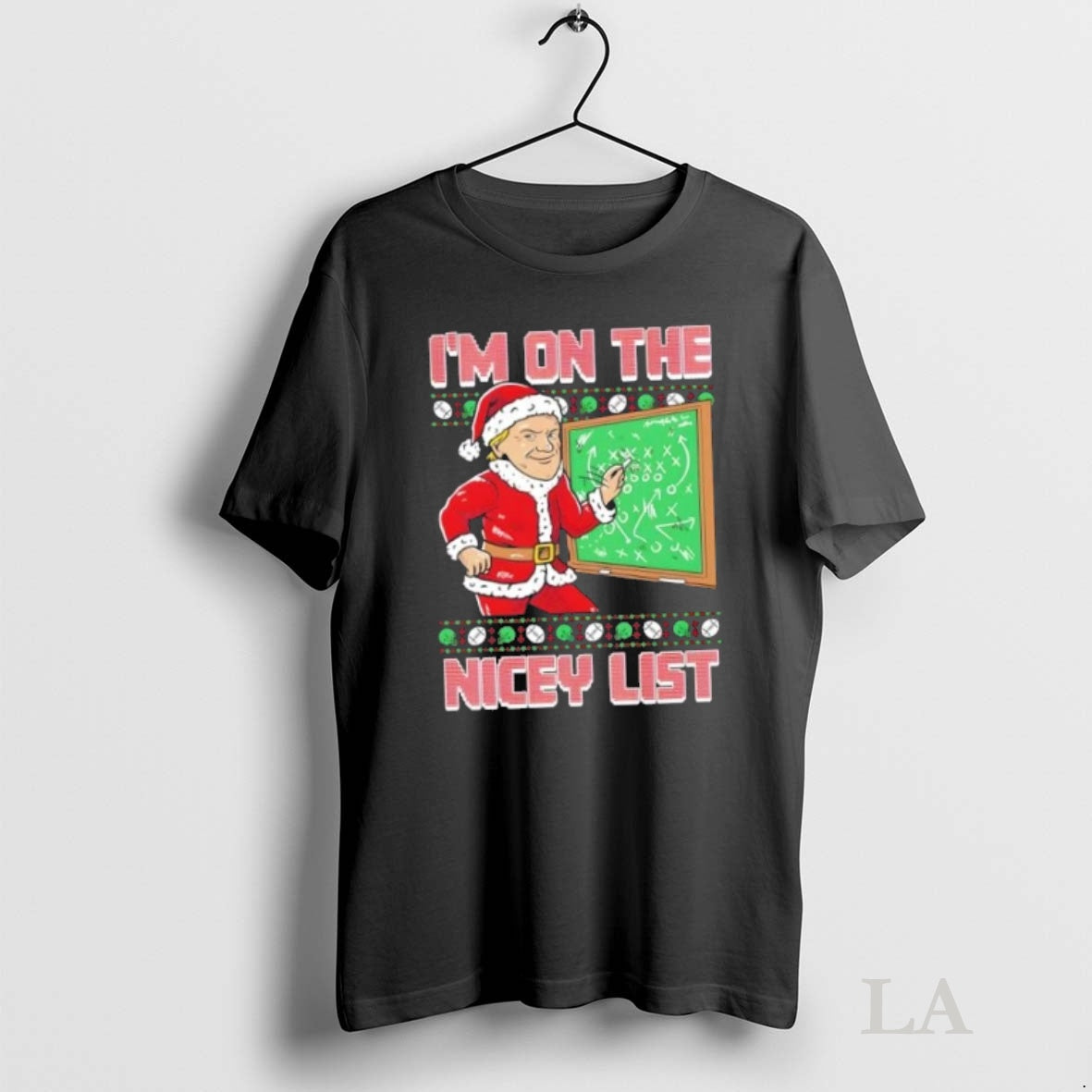 Original Im On The Nicey List Christmas Ugly T-Shirts, Hoodie, Sweatshirt | InkNestWear.com
