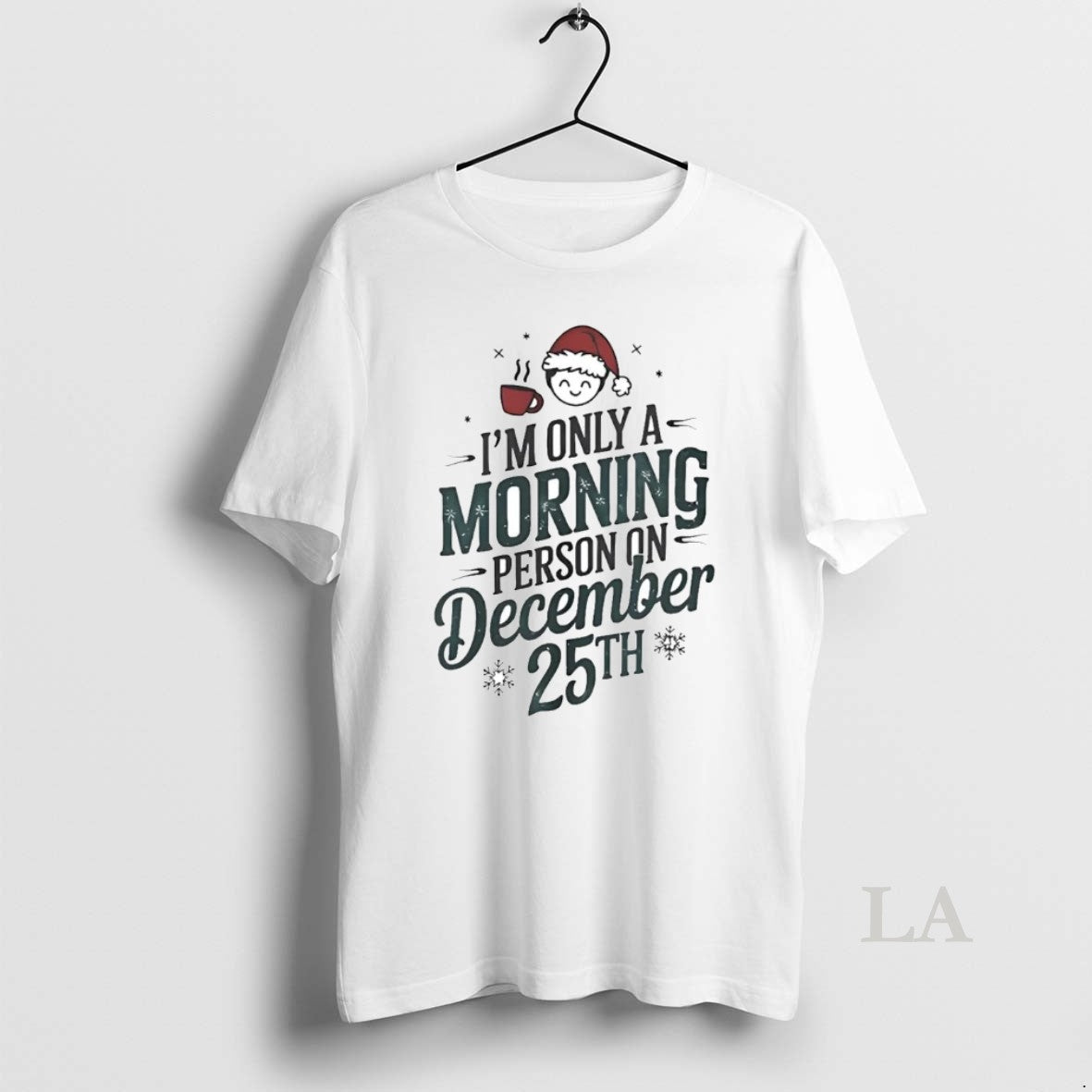 Original Im Only A Morning Person On December 25th Christmas T-Shirts, Hoodie, Sweatshirt | InkNestWear.com
