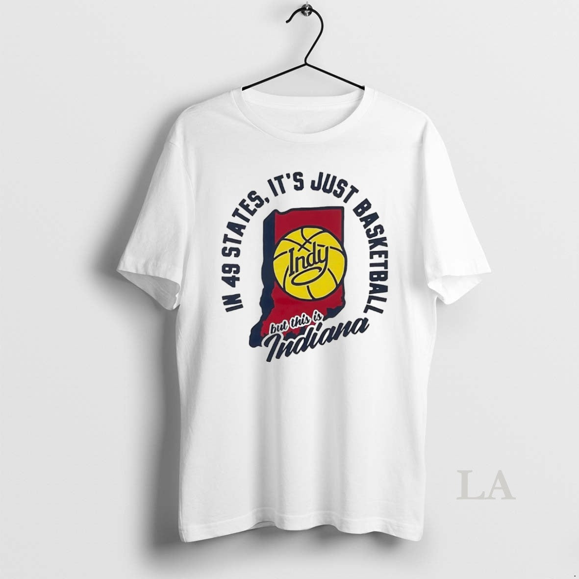 Original In 49 States Its Just Basketball But Indy This Is Indiana Fever T-Shirts, Hoodie, Sweatshirt | InkNestWear.com