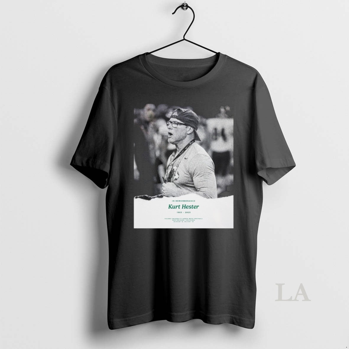 Original Remembrance Kurt Hester 1963 2025 Tulane University Green Wave Football New Orleans Louisiana T-Shirts, Hoodie, Sweatshirt