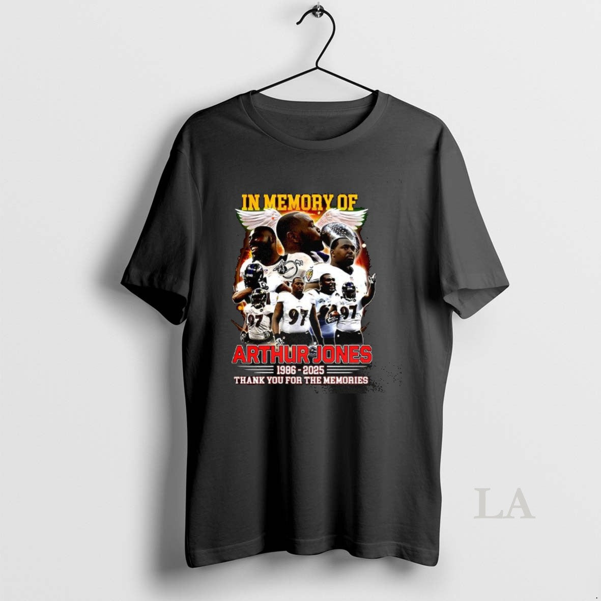 Original In Memory Of Arthur Jones 1986 2025 Thank You For The Memories Signature T-Shirts, Hoodie, Sweatshirt