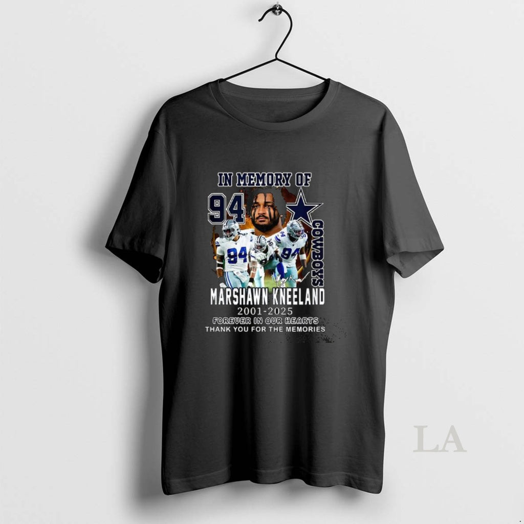Original In Memory Of Marshawn Kneeland 2001 2025 Forever In Our Hearts Signature T-Shirts, Hoodie, Sweatshirt