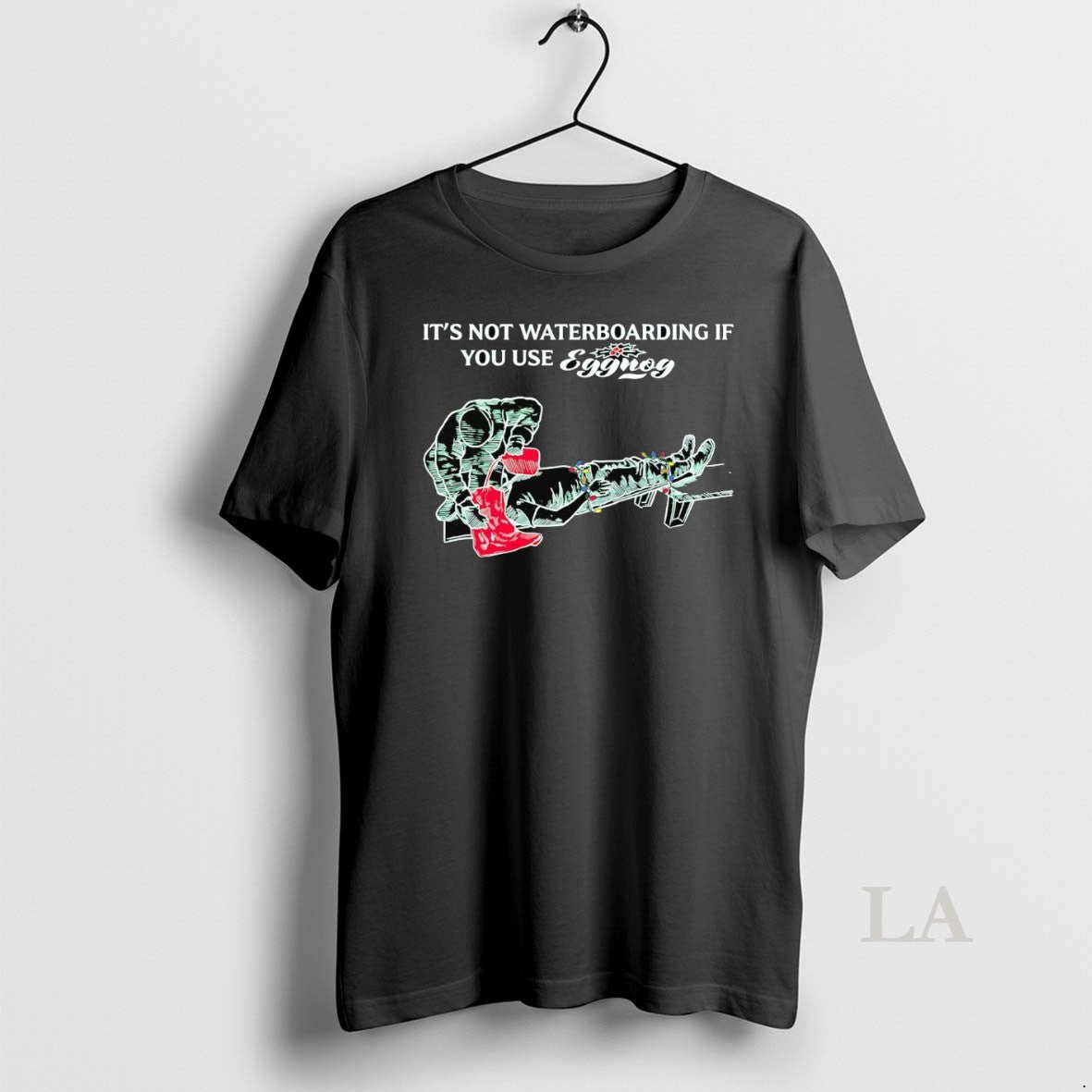 Original Its Not Waterboarding If You Use Eggnog Christmas T-Shirts, Hoodie, Sweatshirt | InkNestWear.com