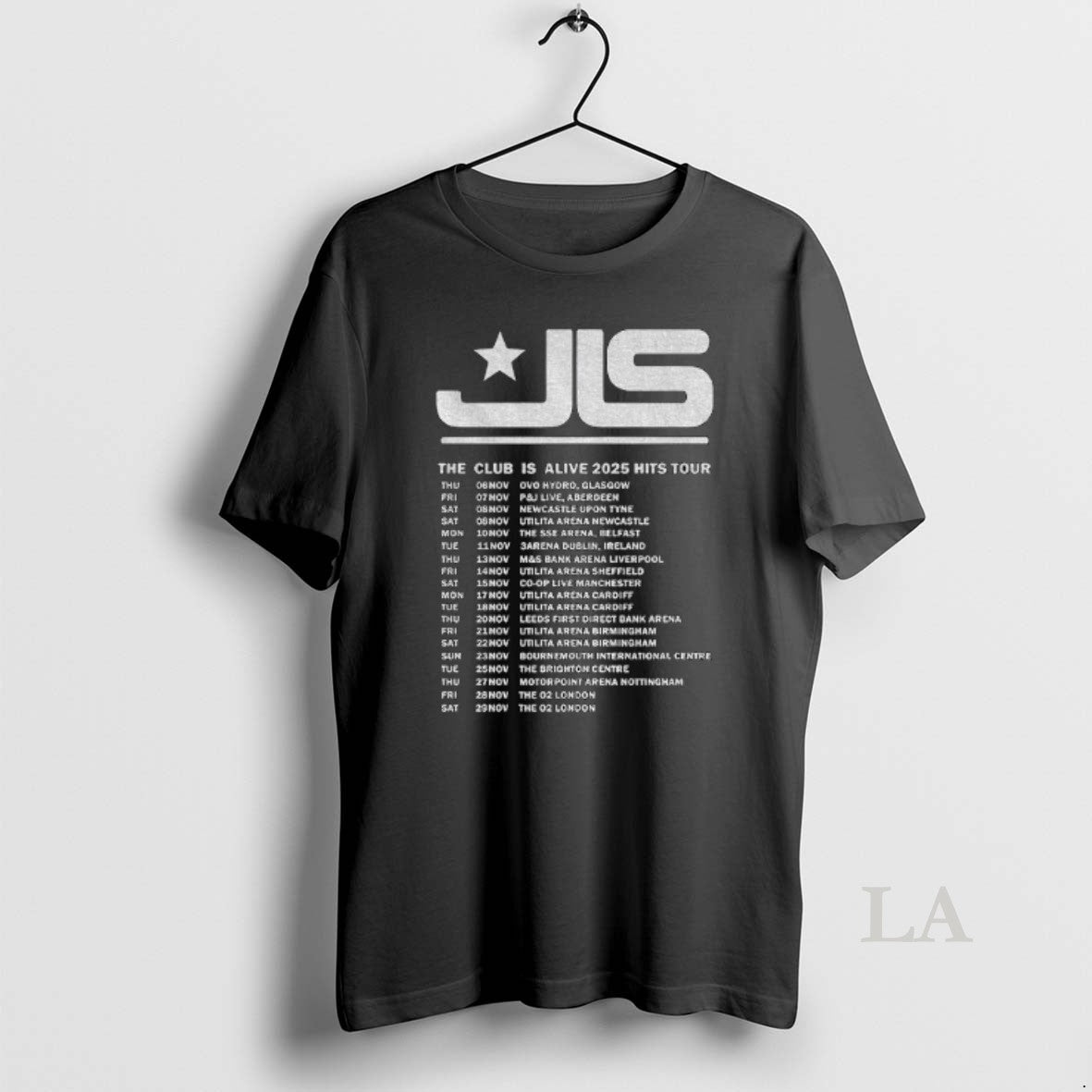 Original Jls The Club Is Alive 2025 Hits Tour T-Shirts, Hoodie, Sweatshirt | InkNestWear.com