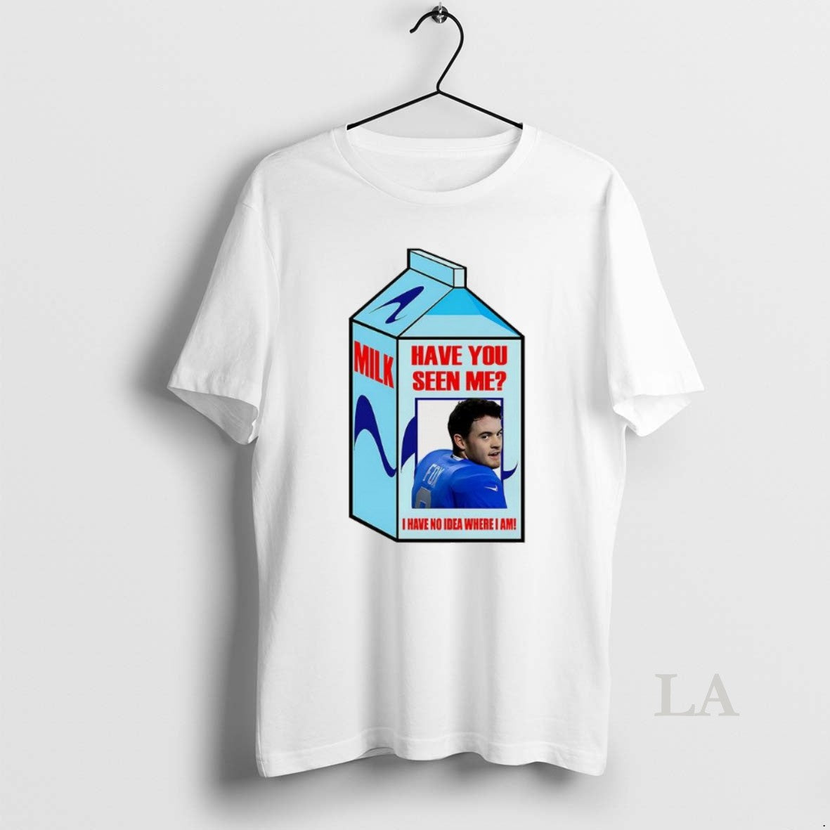 Original Jack Fox Detroit Lions Football Have You Seen Me I Have No Idea Where T-Shirts, Hoodie, Sweatshirt | InkNestWear.com