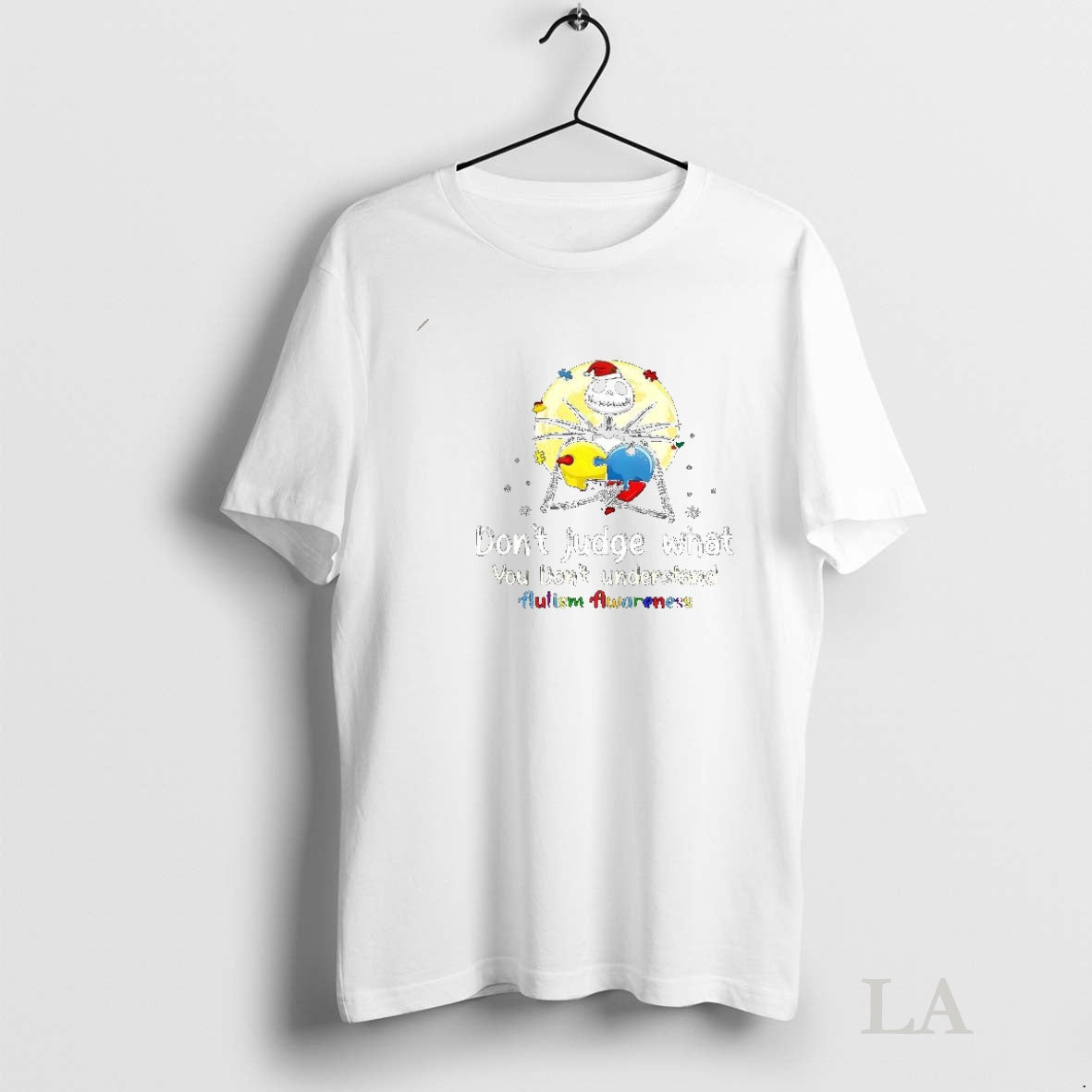Original Jack Skellington Autism Awarenes Dont Judge What You Dont Understand T-Shirts, Hoodie, Sweatshirt | InkNestWear.com