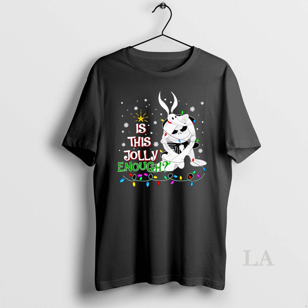 Original Jack Skellington Is This Jolly Enough T-Shirts, Hoodie, Sweatshirt | InkNestWear.com