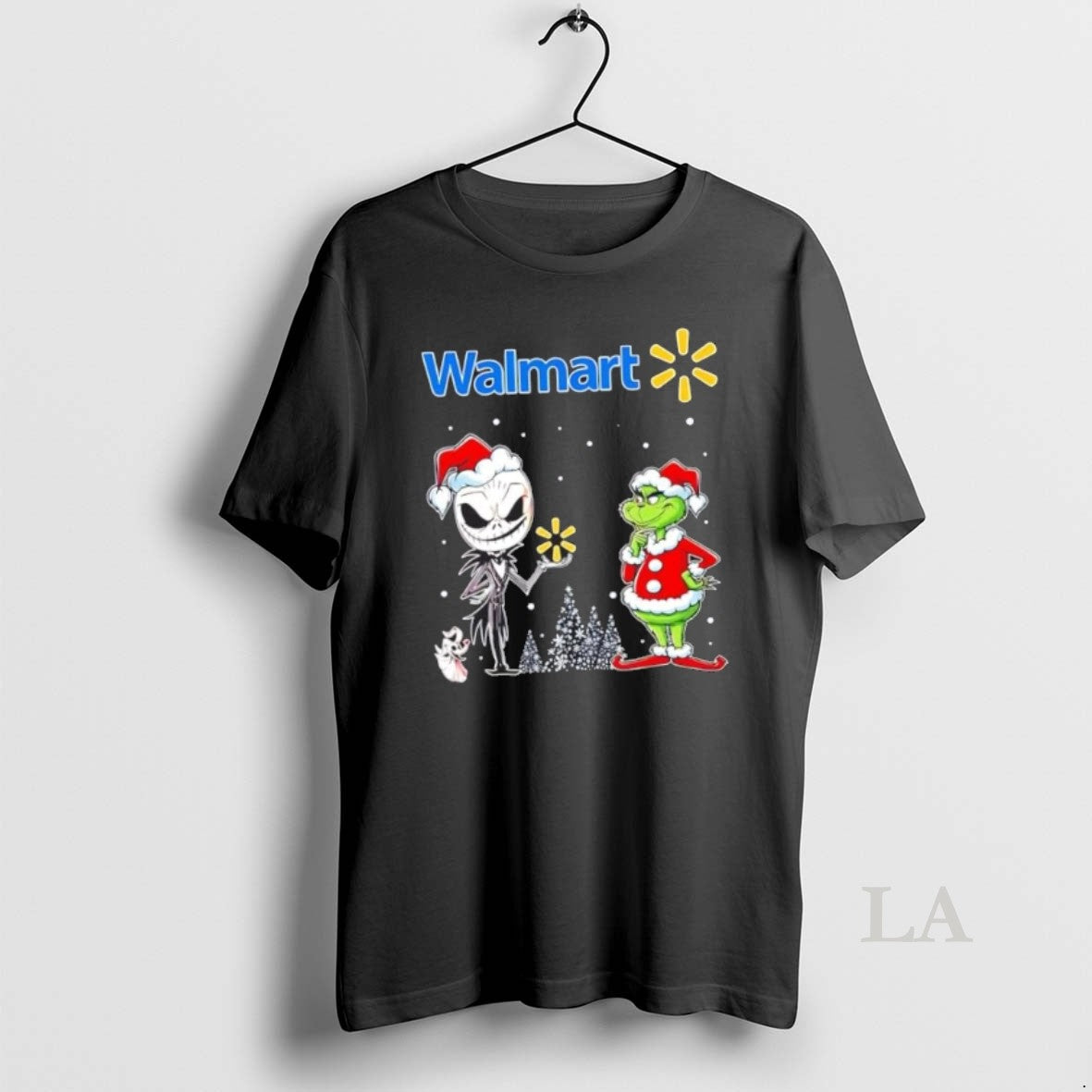 Original Jack Skellington And Grinch X Walmart Is This Jolly Enough Christmas T-Shirts, Hoodie, Sweatshirt | InkNestWear.com