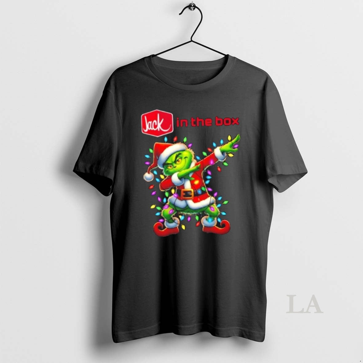 Original Jack In The Box X Grinch Dabbing Merry Christmas T-Shirts, Hoodie, Sweatshirt | InkNestWear.com