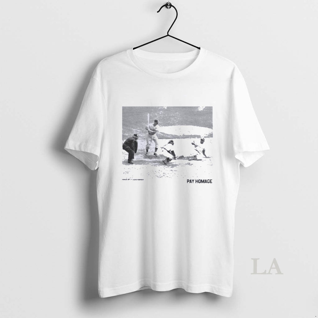 Original Jackie Robinson Brooklyn Dodgers Pay Homage Player T-Shirts, Hoodie, Sweatshirt | InkNestWear.com
