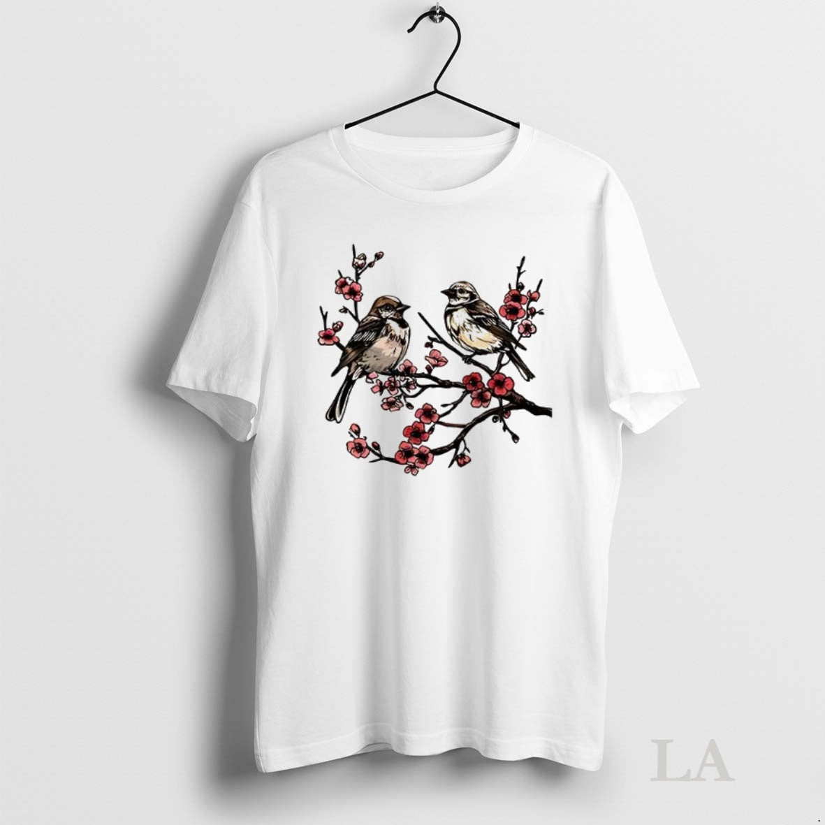 Original Japanese Cherry Blossoms Birds T-Shirts, Hoodie, Sweatshirt | InkNestWear.com