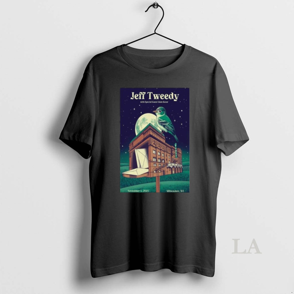 Original Jeff Tweedy Milwaukee Wi November 5 2025 Long Sleve T-Shirts, Hoodie, Sweatshirt | InkNestWear.com
