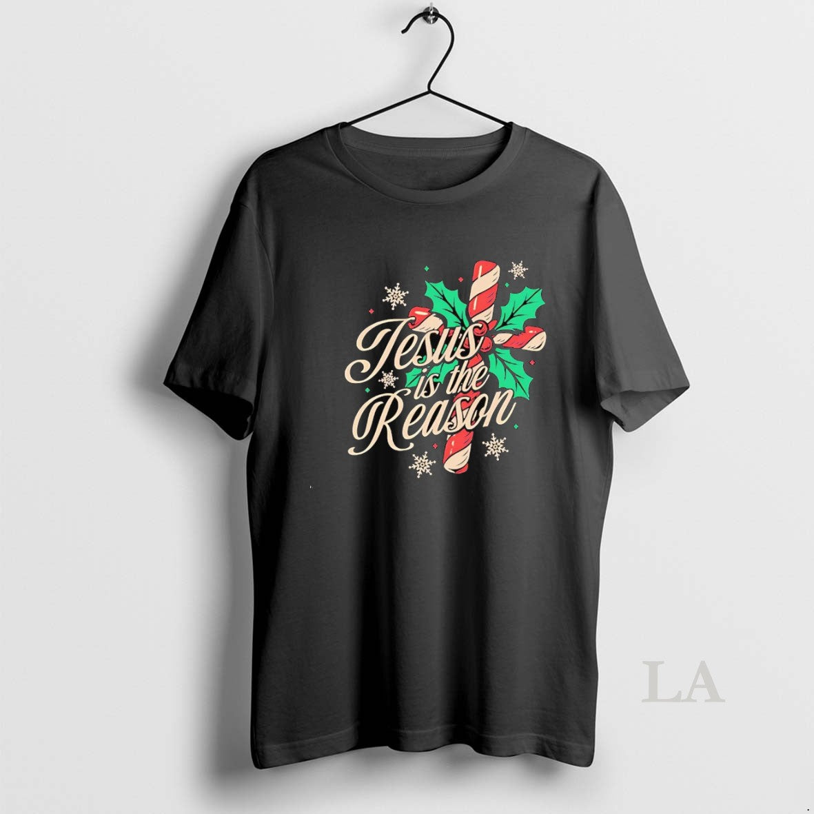 Original Jesus Is The Reason Crossed Candy Cane Christmas T-Shirts, Hoodie, Sweatshirt | InkNestWear.com