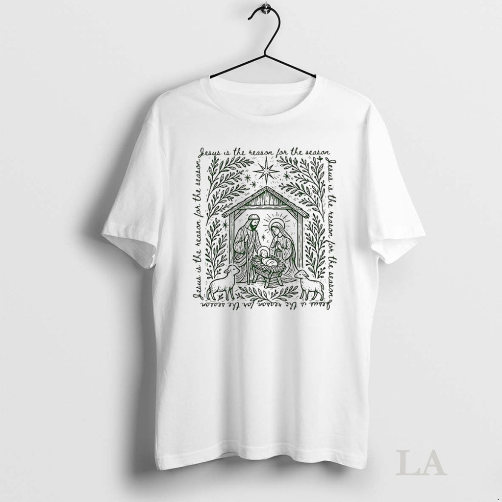 Original Jesus Is The Reason For The Season Christian Christmas T-Shirts, Hoodie, Sweatshirt | InkNestWear.com