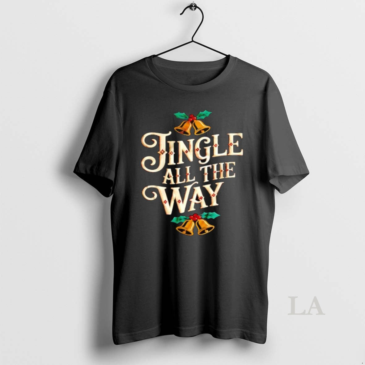 Original Jingle All The Way Festive Bells Christmas T-Shirts, Hoodie, Sweatshirt | InkNestWear.com