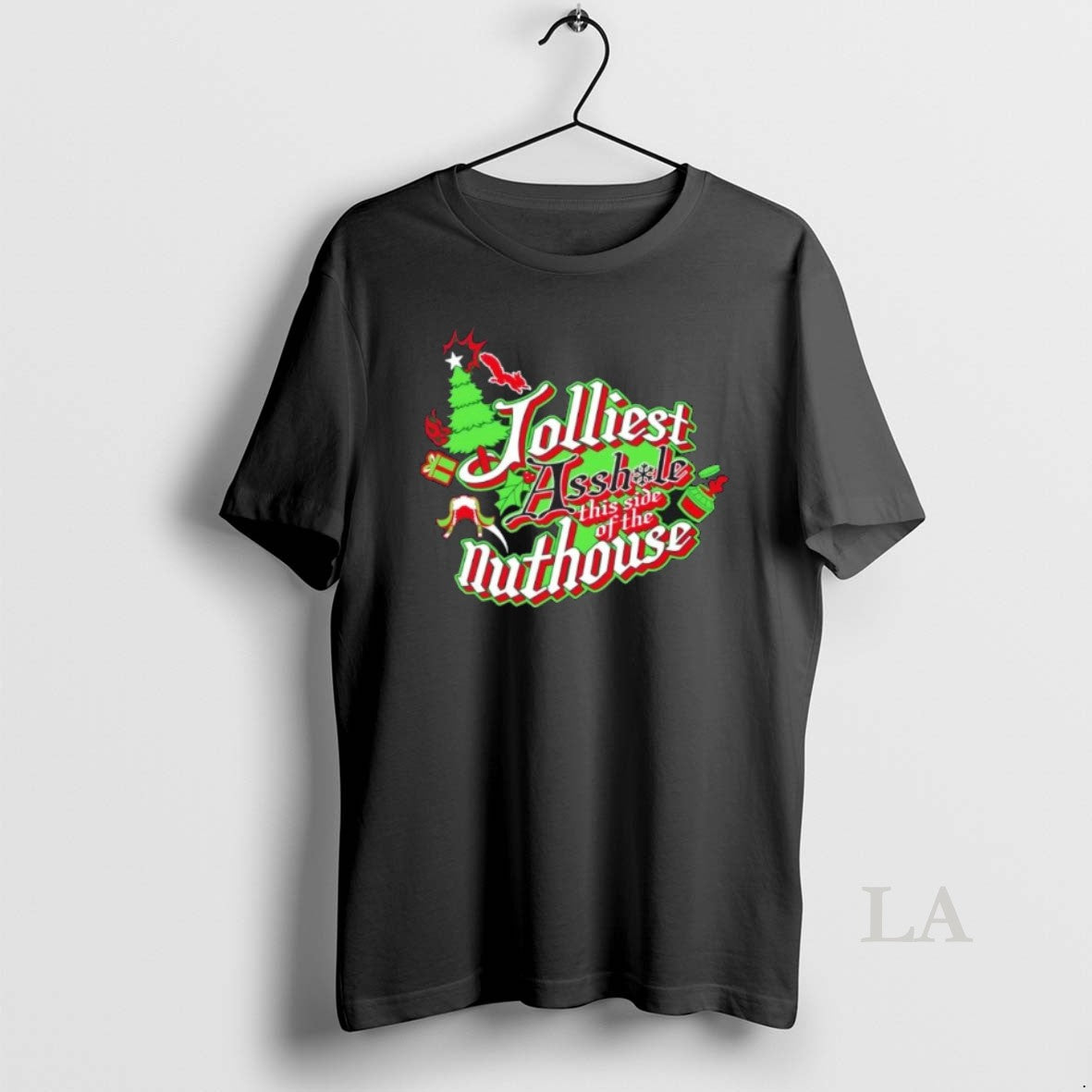 Original Jolliest Asshole This Side Of The Nuthouse Forest Green T-Shirts, Hoodie, Sweatshirt | InkNestWear.com