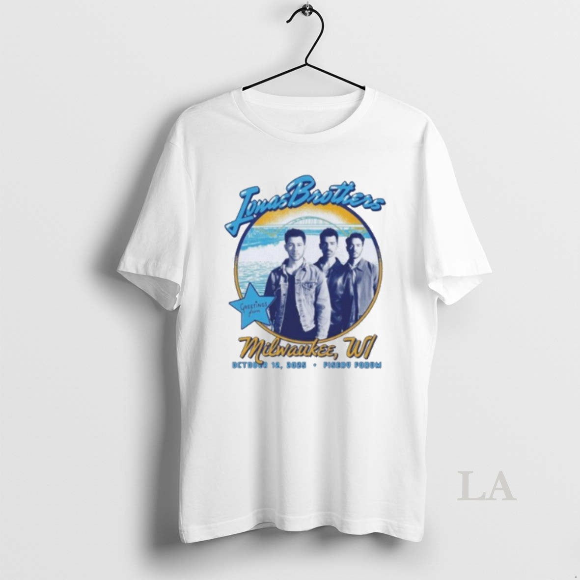 Original Jonas Brothers 10 12 2025 Milwaukee Wi T-Shirts, Hoodie, Sweatshirt | InkNestWear.com