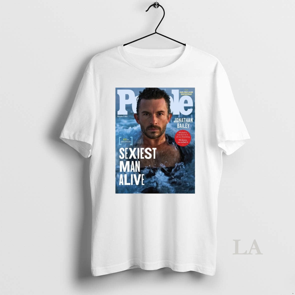 Original Jonathan Bailey People Magazines November 17 2025 Sexiest Man Alive Wicked Ly Handsome Of T-Shirts, Hoodie,...