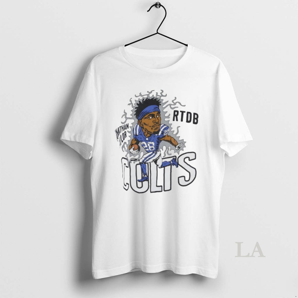 Original Jonathan Taylor Rtdb Indianapolis Colts Player Caricature T-Shirts, Hoodie, Sweatshirt | InkNestWear.com