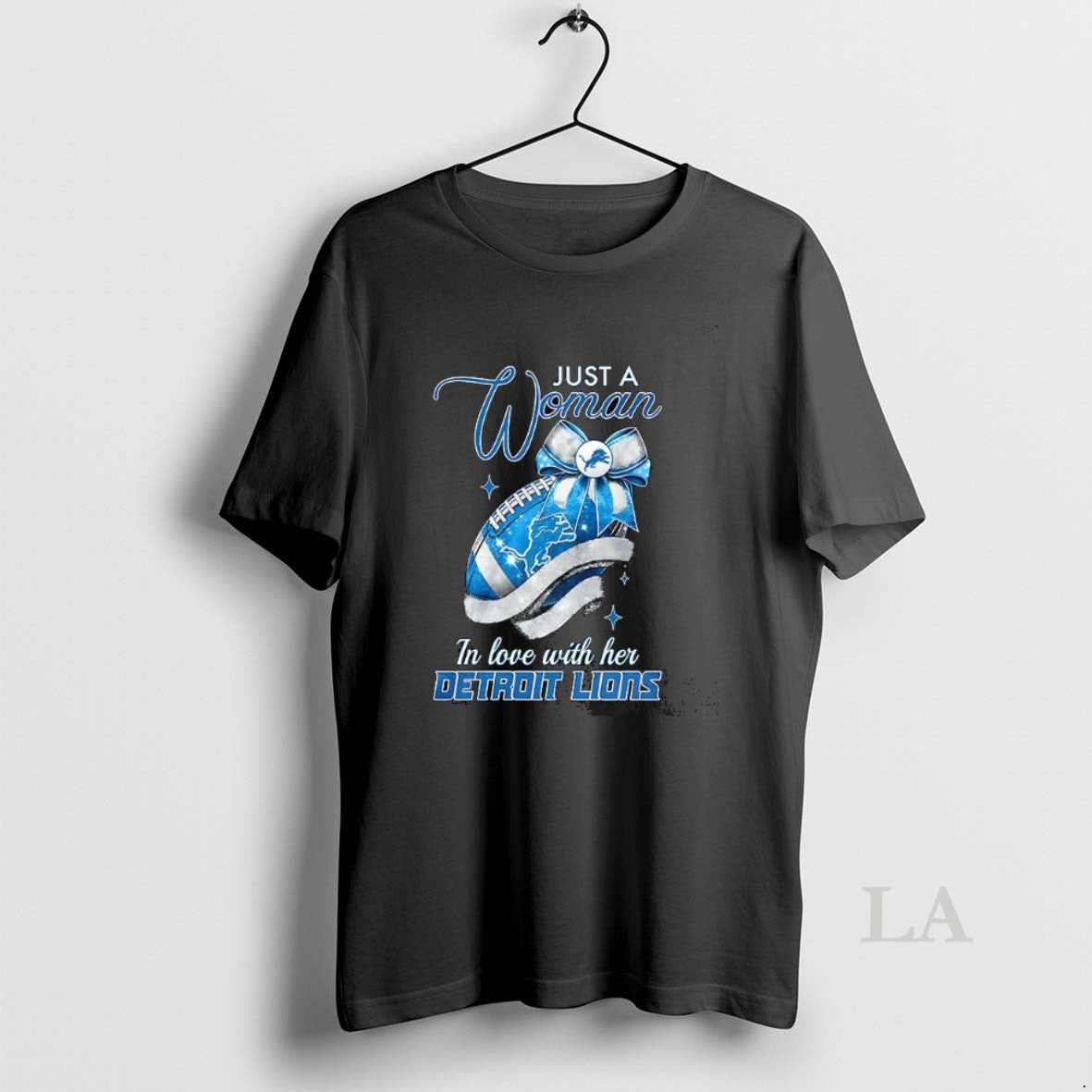 Original Just A Woman In Love With Her Detroit Lions Logo T-Shirts, Hoodie, Sweatshirt | InkNestWear.com