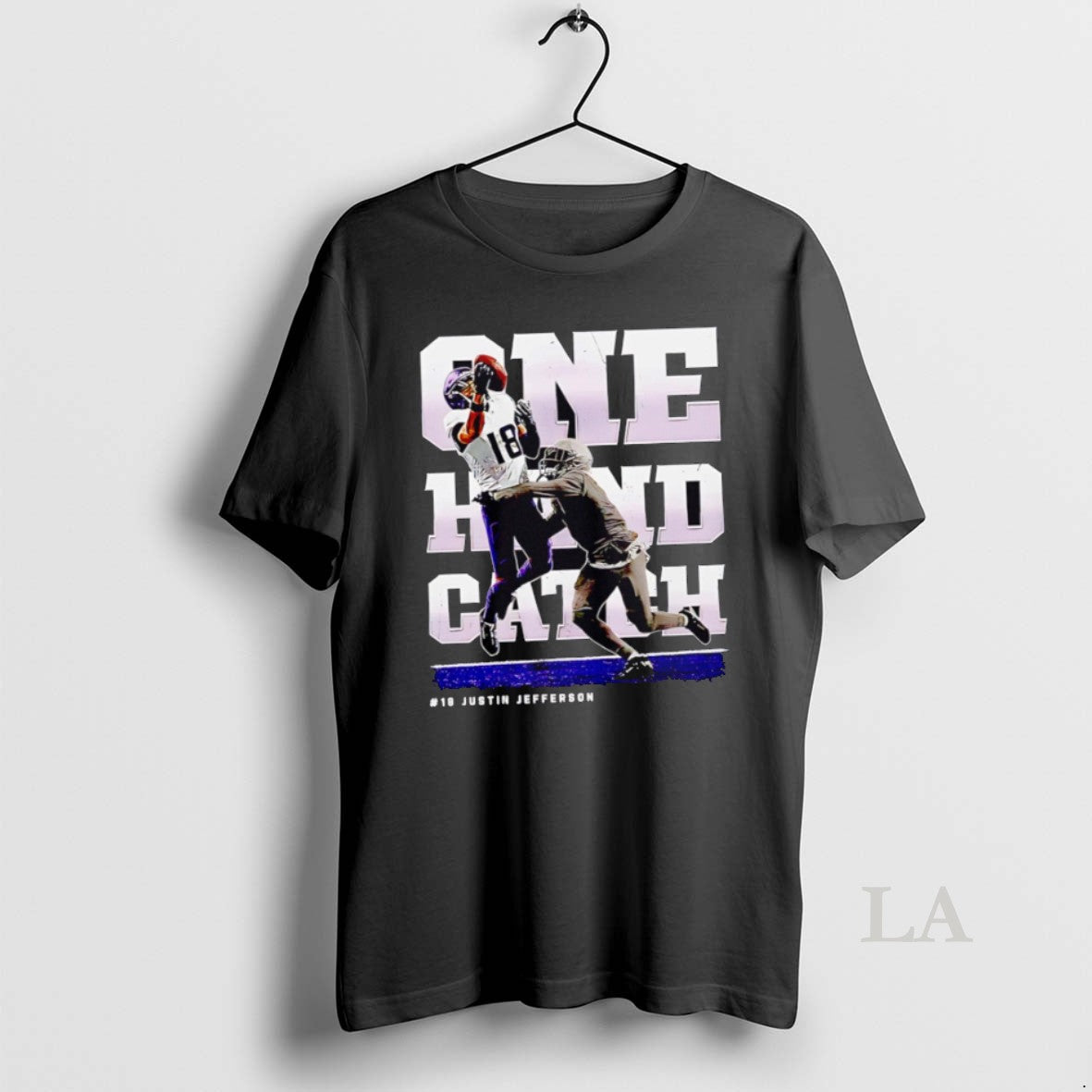 Original Justin Jefferson Minnesota One Hand Catch Retro T-Shirts, Hoodie, Sweatshirt | InkNestWear.com