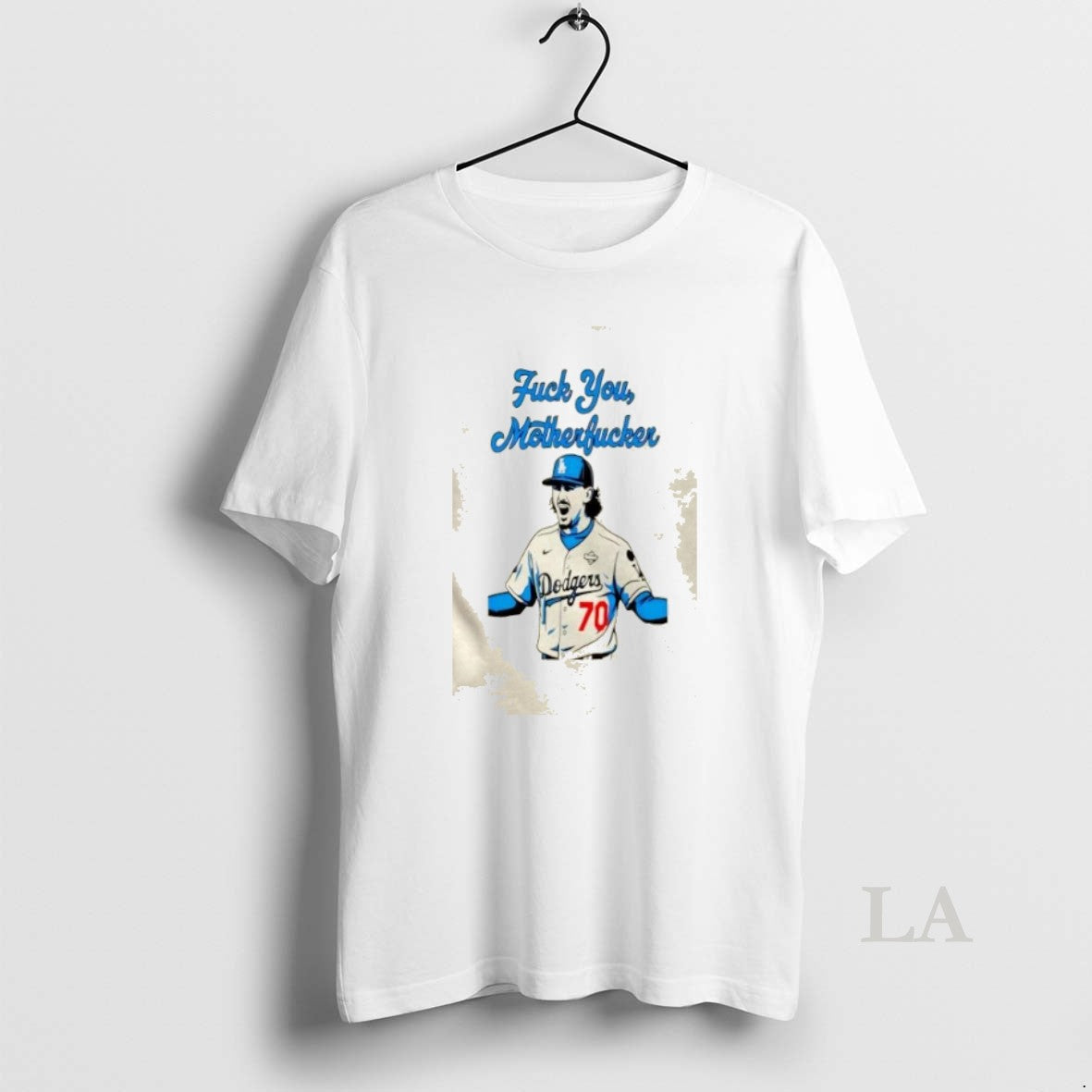 Original Justin Wrobleski Los Angeles Dodgers Fuck You Motherfucker T-Shirts, Hoodie, Sweatshirt | InkNestWear.com