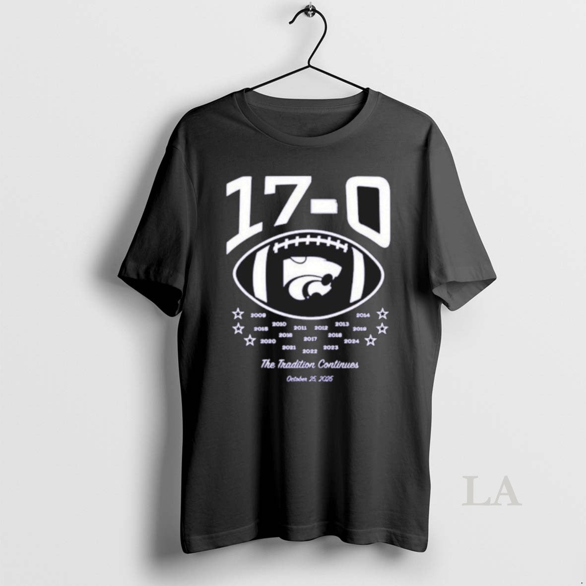 Original K State Wildcats Football 17 0 Vs Kansas T-Shirts, Hoodie, Sweatshirt | InkNestWear.com