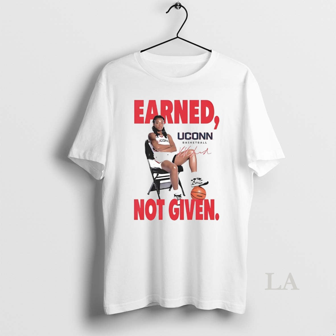 Original Kamorea Arnold Earned Not Given Uconn Huskies T-Shirts, Hoodie, Sweatshirt | InkNestWear.com