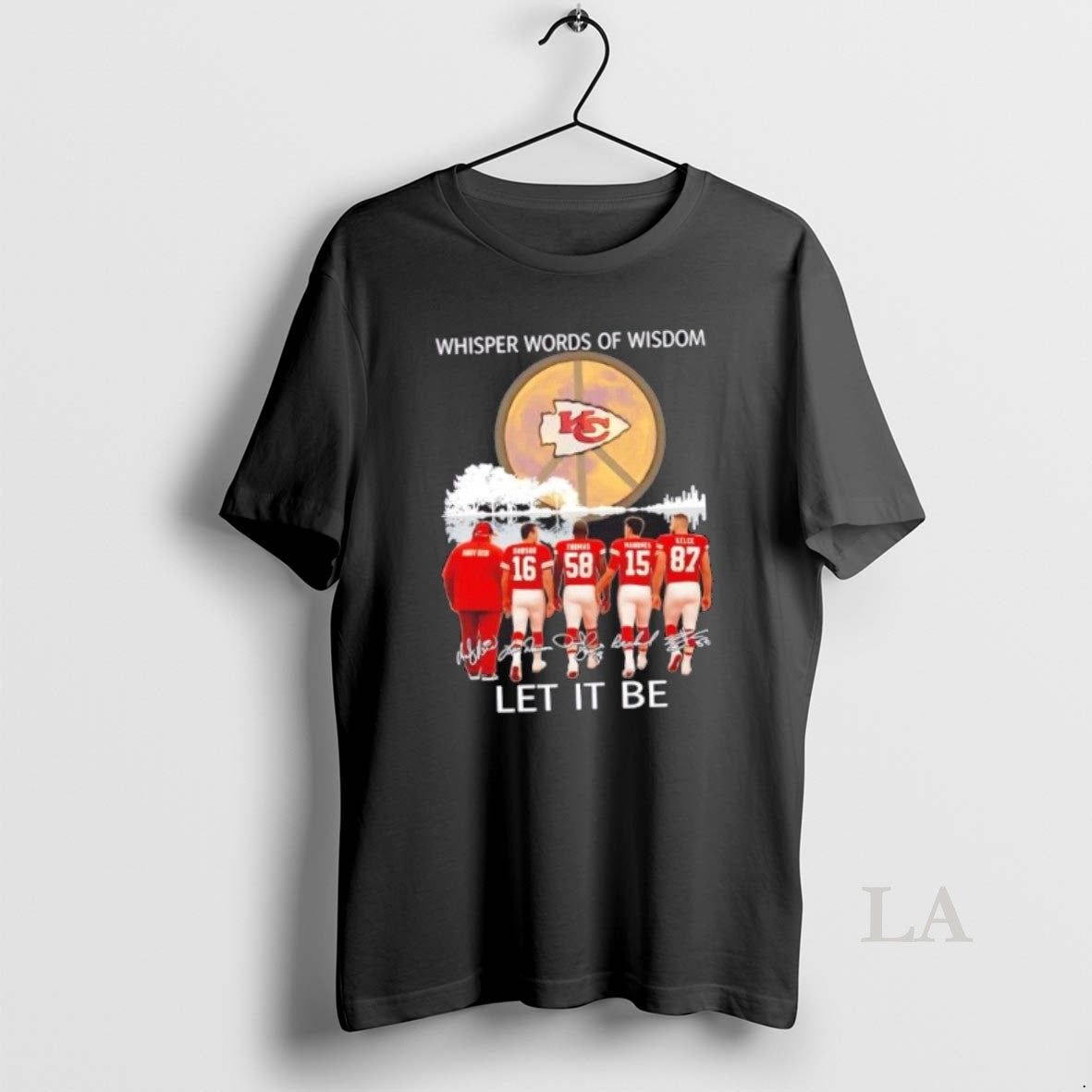 Original Kansas City Chiefs Andy Reid And Legends Whisper Words Of Wisdom Let It Be T-Shirts, Hoodie, Sweatshirt