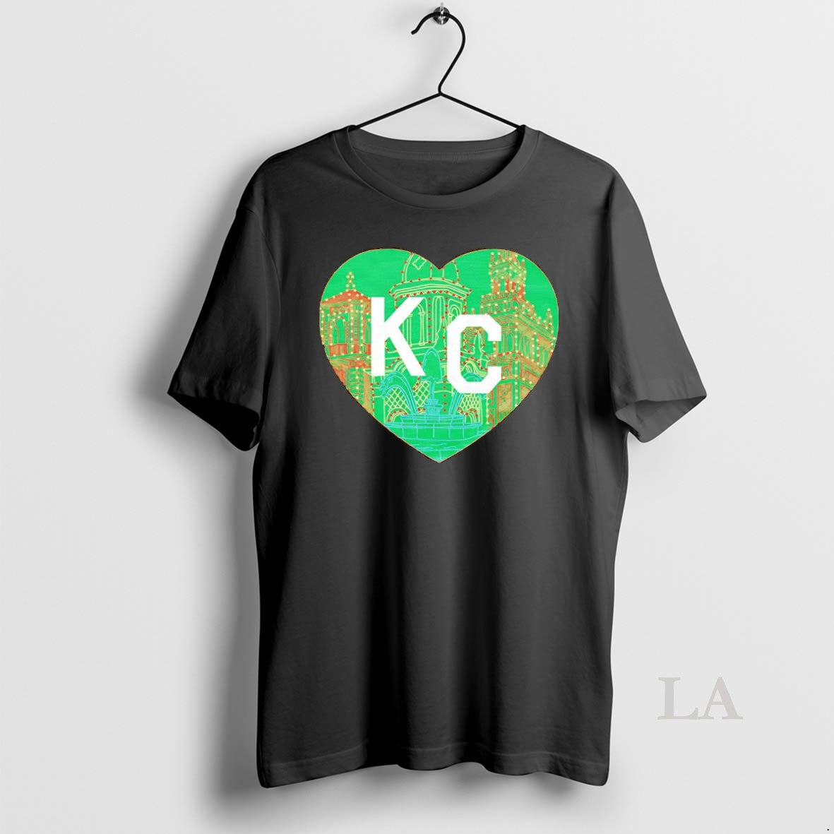 Original Kansas City Heart Plaza Lights Christmas T-Shirts, Hoodie, Sweatshirt | InkNestWear.com